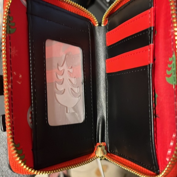 Loungefly Elf Buddy in Manhattan Zip Around Wallet - Picture 8 of 8